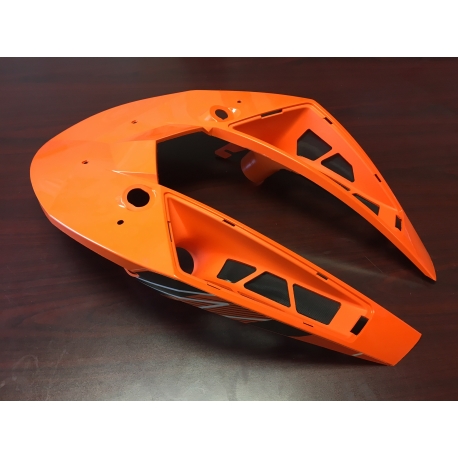 Hood Intake Pod For Arctic Cat 8000 6000 Orange Black Diamond Xtreme