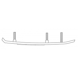 CARBIDE AND HARDWELD MOHAWK SKI RUNNERS