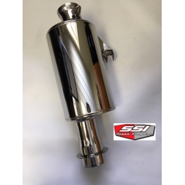 ARCTIC CAT STAINLESS POLISHED MUFFLER, 2012-2022 8000