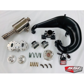 AC 800 STAGE 1 KIT WITH JAWS PIPE AND SSI MUFFLER 2012-2017   LOW ELEVATION
