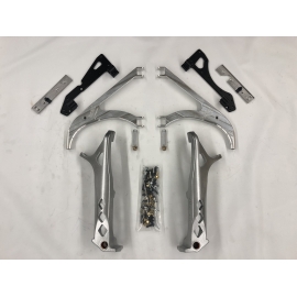 HY-PRO 36" FRONT SUSPENSION KIT-QUICK SILVER