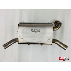 GENERAL 1000 STAINLESS DUAL OUTLET MUFFLER