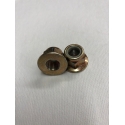 M12X1.25 FLANGED NYLOCK HEX NUT OEM CAT PART