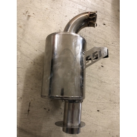 POLARIS PRO 800/600 MUFFLER FOR FACTORY CHAIN DRIVE STAINLESS
