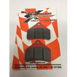 BRAKE PADS FOR CERAMIC BRAKE ROTOR-DIAMOND DRIVE